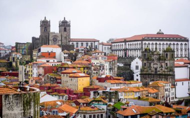 Porto şehrinin panoramisi