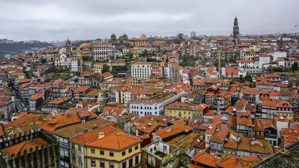 Панорамный Вид Города Порту — стоковое фото