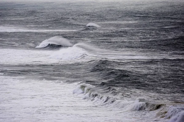 Wellen Mit Schaum Atlantik — Stockfoto