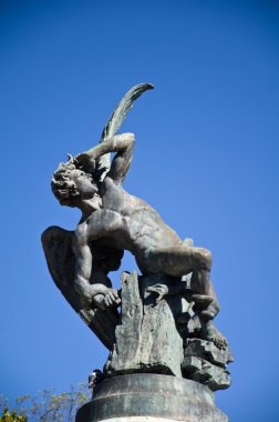Plaza del angel Madrid'de düşmüş