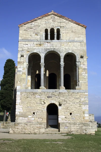 Santa Maria Del Naranco Oviedo'da — Stok fotoğraf