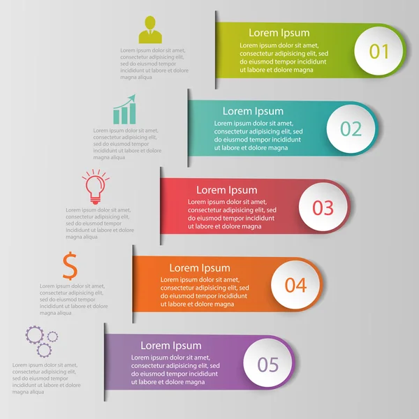 Infographic Design template — Stock Vector