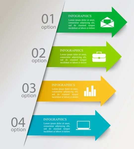 Modelo de design moderno — Vetor de Stock