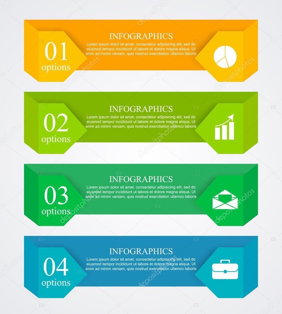 Business infographics template