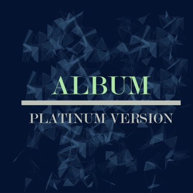 Düşük Poli kapak sanat arka plan