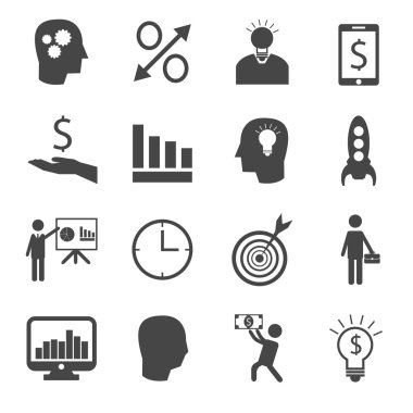 İş simgeleri kümesi