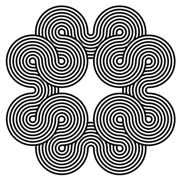 siyah-beyaz spiral arka plan