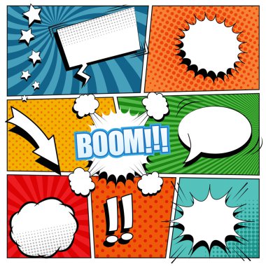 Çizgi roman arkaplanı