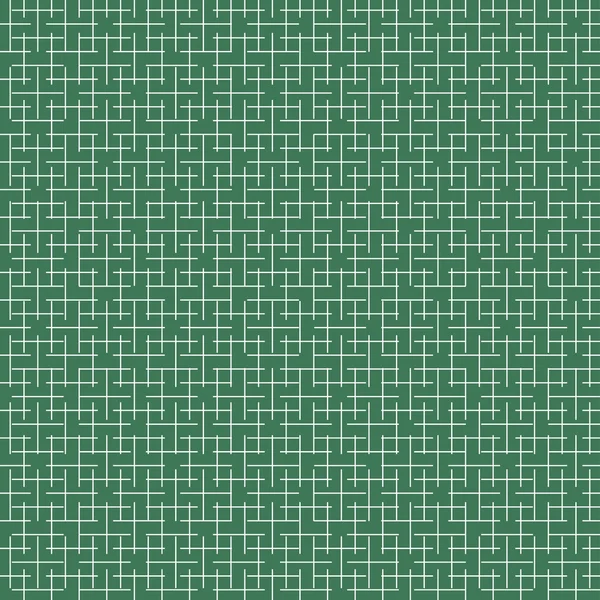 Labyrinthe schématique sur fond vert. Fond vectoriel . — Image vectorielle