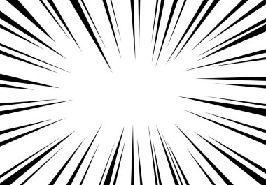 hız çizgisi manga arkaplan efekti