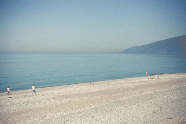 Schwarzes Meer in Abchasien. gagra — Stockfoto