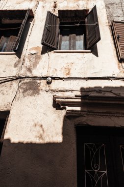 Rodos eski şehrine windows