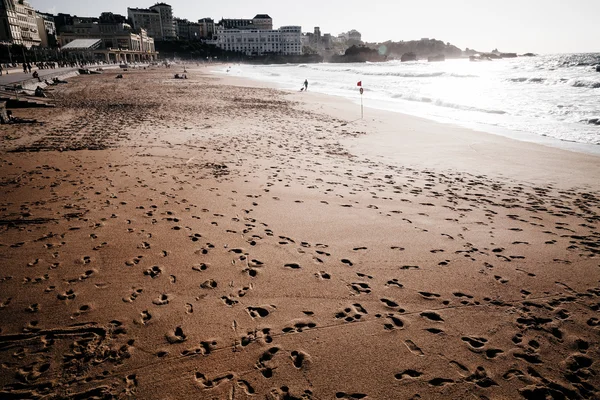 Südwestküste Frankreichs, Biarritz und das Meer. — Stockfoto