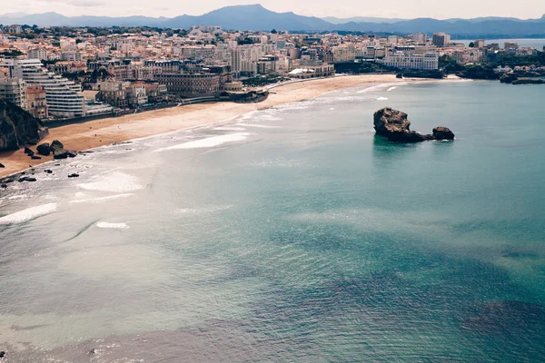 Panorama em Biarritz, França . — Fotografia de Stock