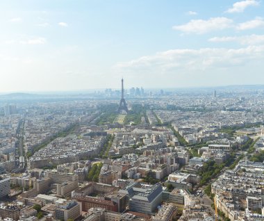 Paris. Eyfel Kulesi. Panorama. Montparnasse