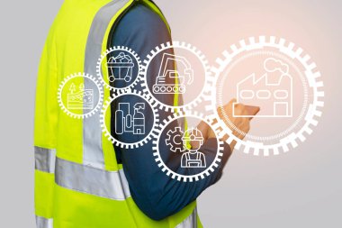 Büyük ölçekli üretimde endüstriyel yapı mühendisliği ve ağır makine planlama kavramı