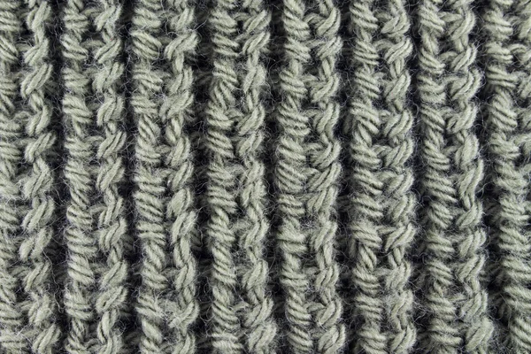 Knitted handmade woolen background — Stock Photo, Image