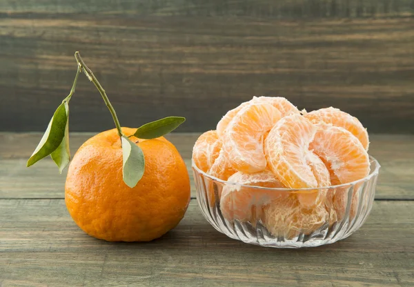 Mandarina deliciosa fruta tropical — Foto de Stock