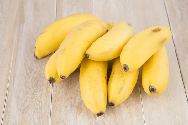Miniature banana delicious fruit — Stock Photo, Image