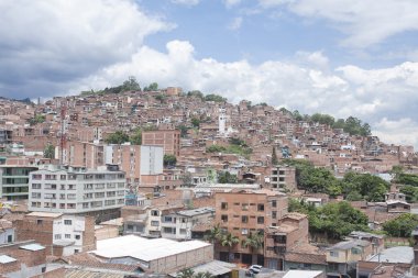 Medellin - Kolombiya, 18 Haziran 2016. Çeyrek El Salvador genel bakış. 