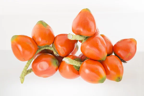 Chontaduro lezzetli tropikal meyve - Bactris gasipaes