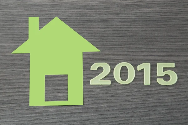 Comprar y vender casa - Estadísticas del Año - 2015 —  Fotos de Stock