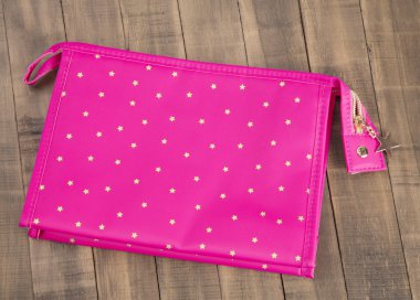 Kozmetik depolamak için kadın dava.