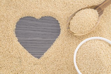 Sağlıklı solmayan çiçek tohumu - kalp