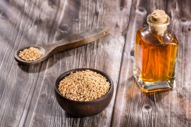 Yağ şişeli beyaz darı tohumları - Panik miliasyum