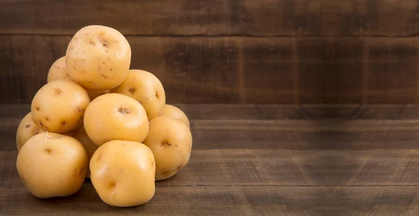Solanum Phureja Органический Желтый Креольский Картофель — стоковое фото