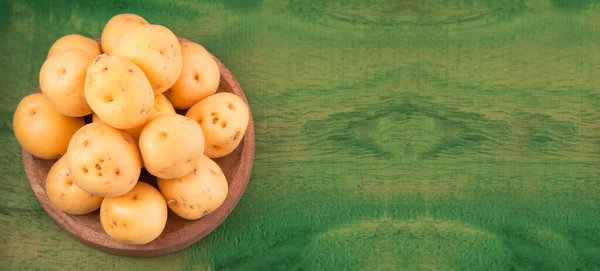 Patata Criolla Amarilla Ecológica Solanum Phureja —  Fotos de Stock