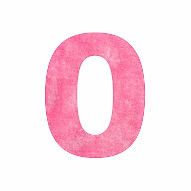 Sayı 0 - Pembe peluş desen