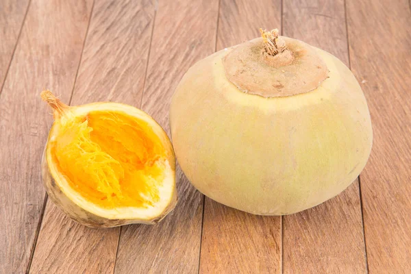 Ekologisk Sapote Frukt Bordet Matisia Cordata — Stockfoto