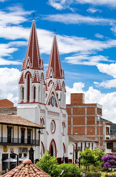 Ceja Antioquia Colômbia Junho 2021 Basílica Menor Nossa Senhora Carmen — Fotografia de Stock