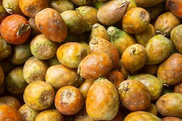 Opuntia Ficus Indica Fruta Exótica Mercado —  Fotos de Stock
