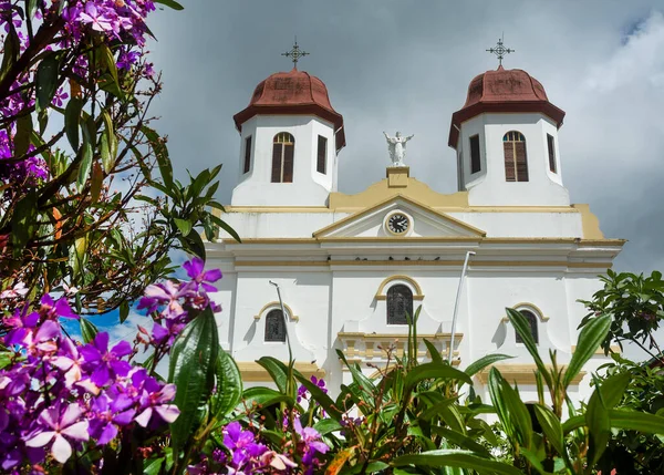 San Vicente Ferrer Antioquia Κολομβία Ιουλίου 2021 Θρησκευτικός Ναός Της — Φωτογραφία Αρχείου