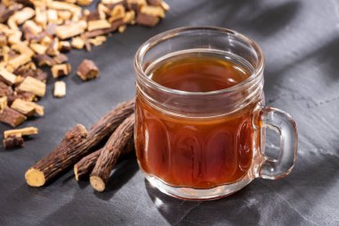 Meyan kökü ve çayı - Glycyrhiza glabra.