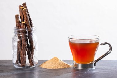 Tıbbi meyan kökü içeceği - Glycyrhiza glabra