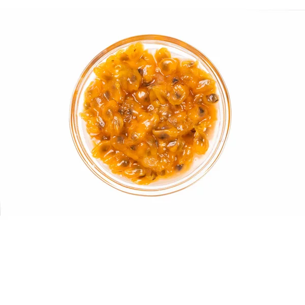 Pulpa Owocowa Curuba Passiflora Tripartita Zdrowa Żywność — Zdjęcie stockowe