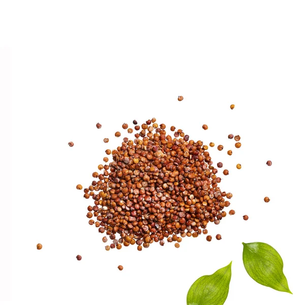 Szerves Vörös Quinoa Mag Chenopodium Quinoa — Stock Fotó