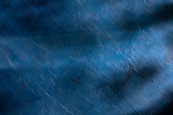 Ρουστίκ Υφή Μπλε Φόντο Top View — Φωτογραφία Αρχείου