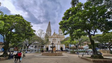 And Dağları, Antioquia, Kolombiya. 8 Ekim 2025. Belediyenin ortalama sıcaklığı 22 derecedir..