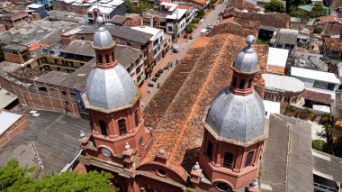 Supia, Caldas, Kolombiya. 7 Ekim 2025. San Lorenzo Parish, 15 Ağustos 1685 'te kuruldu.