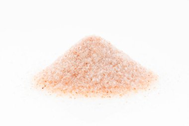 Himalaya kristallerinde pembe tuz yığını - Pakistan kırmızı kaya tuzu