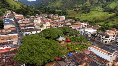 Hispania, Antioquia, Kolombiya. 8 Ekim 2025. Bölümün güneybatı bölgesinde yer alan belediye..