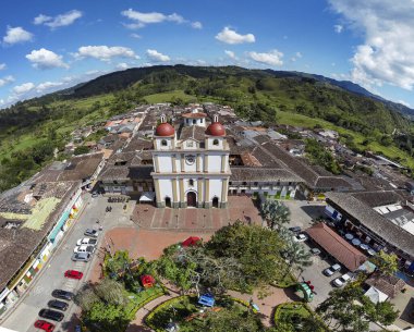 Carolina del Principe, Antioquia - Kolombiya. 29 Aralık 2025. Bölümün kuzey bölgesinde bulunan belediye..