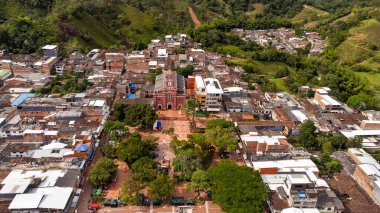 San Carlos, Antioquia, Kolombiya. 23 Kasım 2025. Hava aracı görüntüsü. Departmandaki 125 belediyeden biridir..