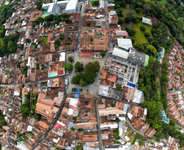 San Jeronimo, Antioquia, Kolombiya. 25 Ocak 2026. Hava aracı görüntüsü, 25 derece santigrat derece..