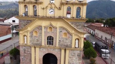 Anza, Antioquia, Kolombiya. 25 Ocak 2026. San Francisco de Asis Parish, 1773 yılında kilise olarak kurulmuş..