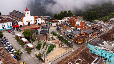 Angelopolis, Antioquia - Kolombiya. 12 Ocak 2026. Bölümün güneybatı bölgesinde yer alan belediye..